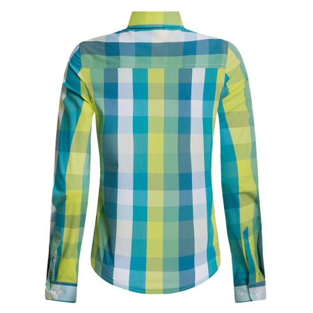 Рубашка в клетку Бирюзовый M